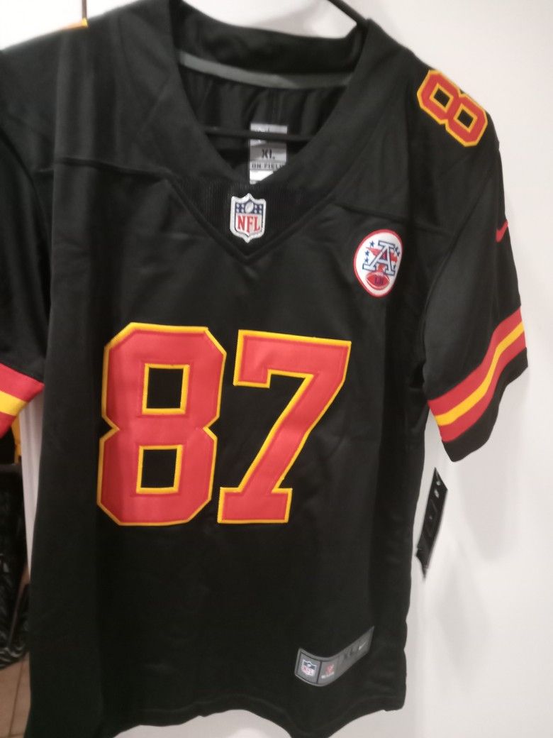 Travis Kelce Black Youth Extra Large Kansas City Chiefs for Sale in