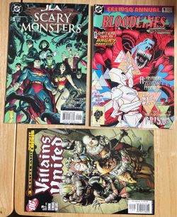 DC Comics Lot of 3 Issues