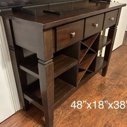 Sideboard Buffet with Wine Rack