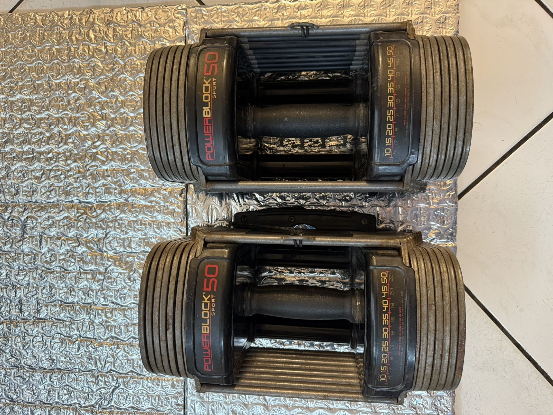 POWERBLOCK SPORT 50 (PAIR)