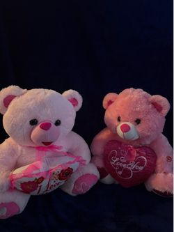 Pink Valentine’s Day Teddy Bears