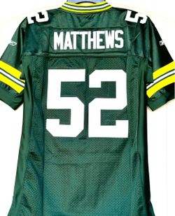 YOUTH: LARGE - PACKERS #52 CLAY MATTHEWS JERSEY