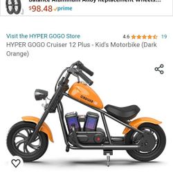 Hyper GOGO  Kid Electric Motorcycle 