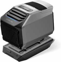 EF ECOFLOW WAVE 2 Portable Air Conditioner, Air Conditioning Unit with Heat, Portable AC for Outdoor Tent Camping/RVs or Home Use (Battery Not Include