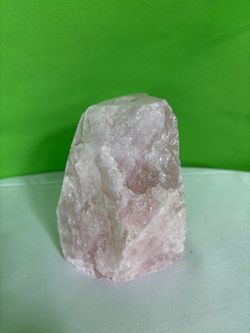 Rose Quartz Specimen Drilled Base