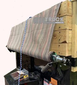 Paris Supply Alltruck Hand Crank Tarp Roller – NEW in Box – 6’6” x 12’