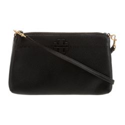 Tory Burch Solid Leather Crossbody Bag