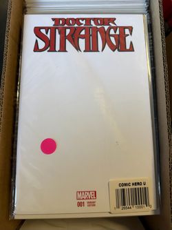 Doctor Strange blank cover Jason Aaron