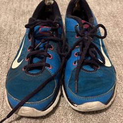 Blue Nike Shoes 
