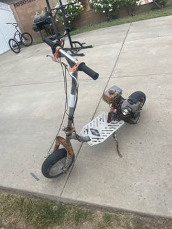 Gas powered super scooter