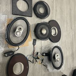 Infinity 6 1/2 And 6/9 Speakers For Cars 