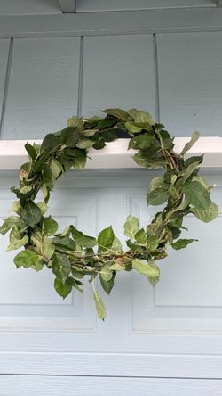 Apple branch wreath / art  14” - 17”