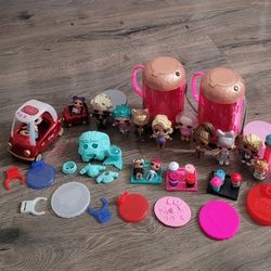 Lol, Surprise, Toys Small Dolls 46 Pieces In Very Nice Condition 