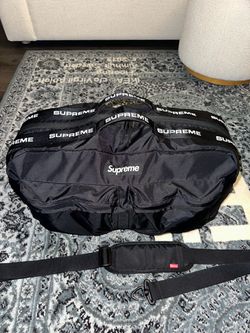 Supreme Duffle Bag Black FW 22 Authentic