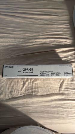 GPR-57 Black Toner (Sealed) (Authentic)