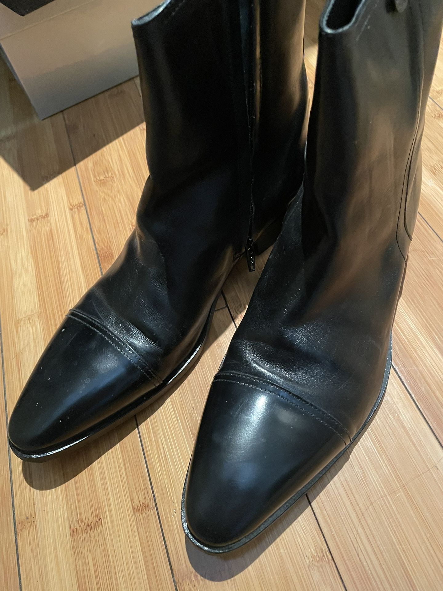 ROBERTO CAVALLI Men’s Black Boots 45 Real Deal!