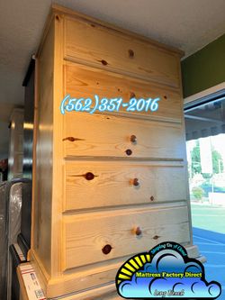 Pinewood natural dresser cajonera Comoda de Pino Nuevo new