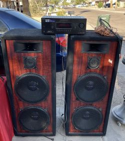 Pro studio speakers