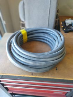Gray flexible conduit