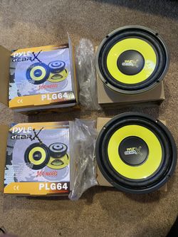 Pyle 6.5in 1200W 300W RMS Component Speaker System PLG64