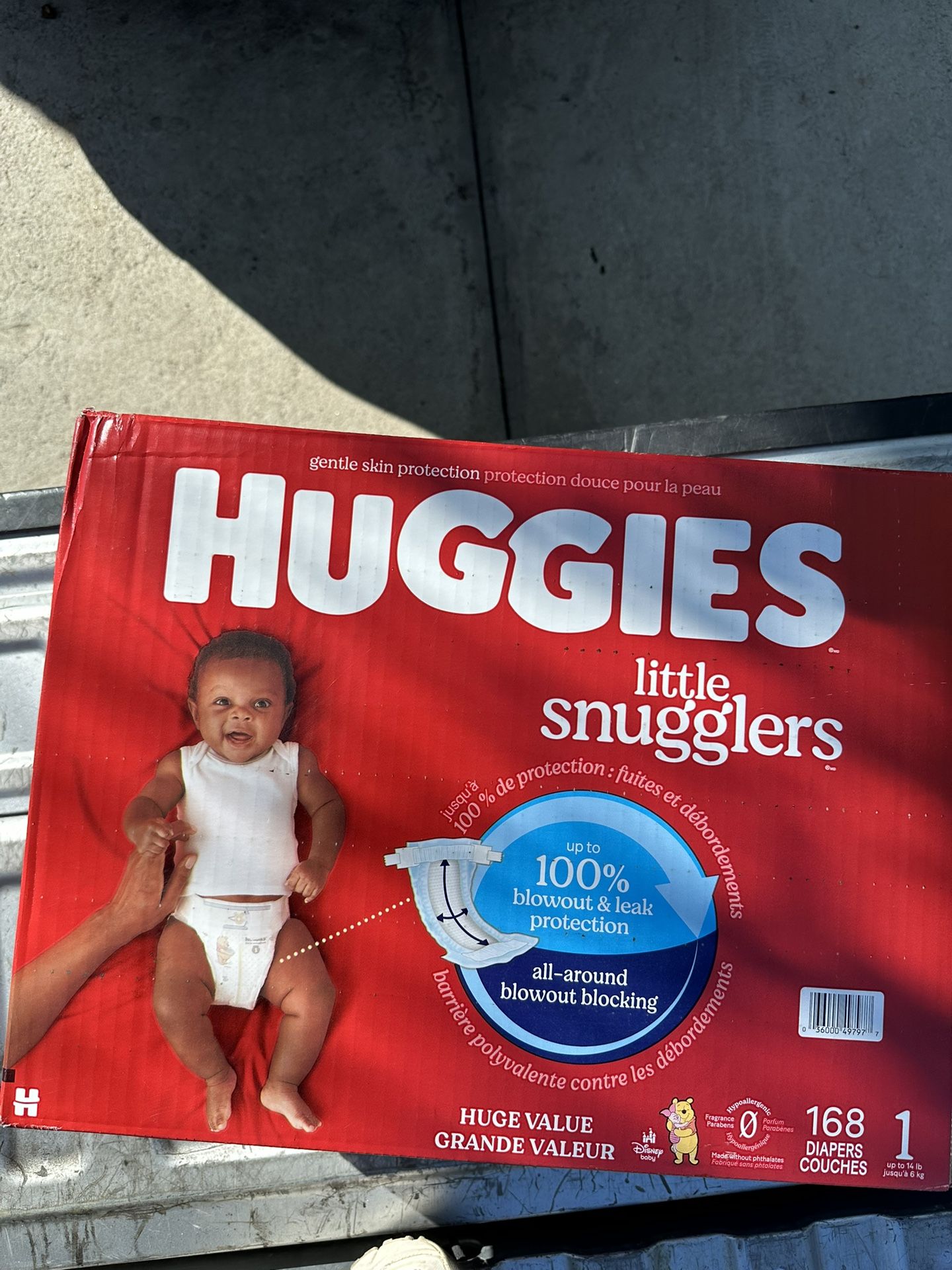 Huggies Size 1 168ct