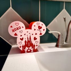 Valentine Foam Soap Holder – Mickey-Inspired