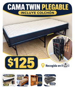 Cama twin, Cabinet, Sofa