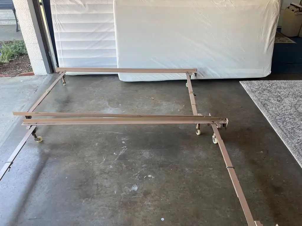 Free Metal Bed Frames and box springs