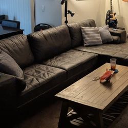 Sectional Sofa With Chase Lounge