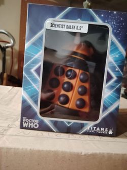 Titan Merchandise Doctor Who "Scientist Dalek" 6.5" Vinyl Figure.