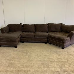 Raymour & Flanagan Sectional Couch Sofa *Free Delivery*