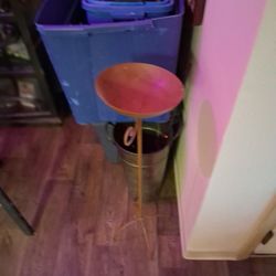 Decorative Stand With Bowl Candle Holder