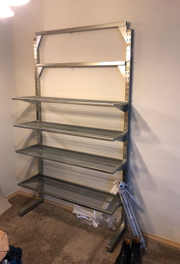 Ikea Metal Shelving Unit For In Seattle Wa Offerup Ikea Metal Shelving Unit