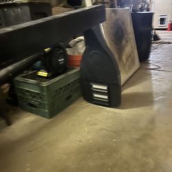 15’ Light Pole With Led Lights