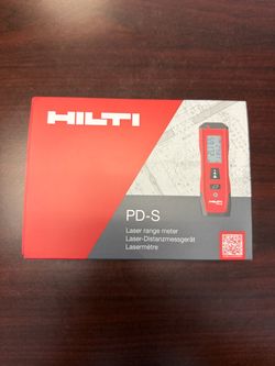 Hilti PD-S Laser Range Meter
