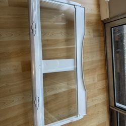 Samsung DA97-14303A Refrigerator Crisper Drawer Cover Assembly Genuine Original Equipment Manufacturer (OEM) part