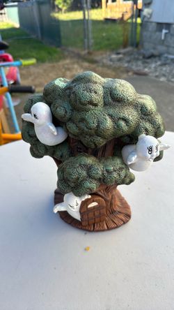 Ceramic ghost tree for house decoration