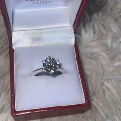 3.00 Ct Moissanite Engagement Ring