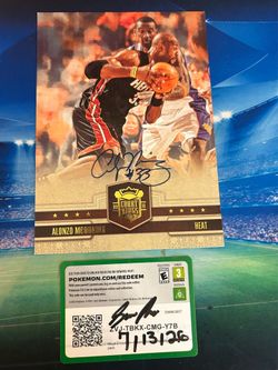 Alonzo Mourning Box Topper /49