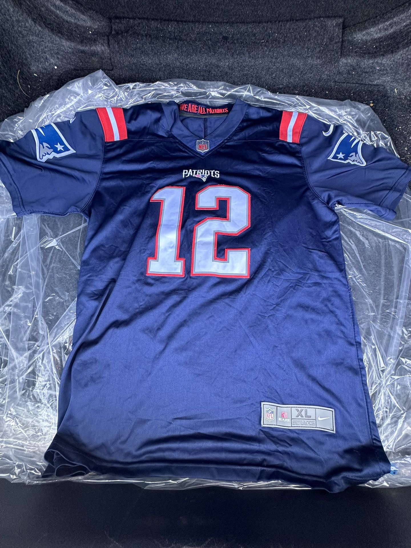 New England Patriots Stitched Brady Jersey