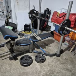 Bench Press Weight Set