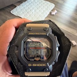 Casio G-Shock Digital Watch Black and Gold
