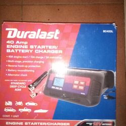 Duralast. 40 Amp Engine Starter/Battery Charger