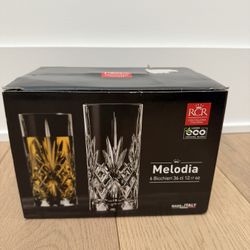 RCR Crystal Glasses Made in Italy and Riedel Vivant Made in Germany