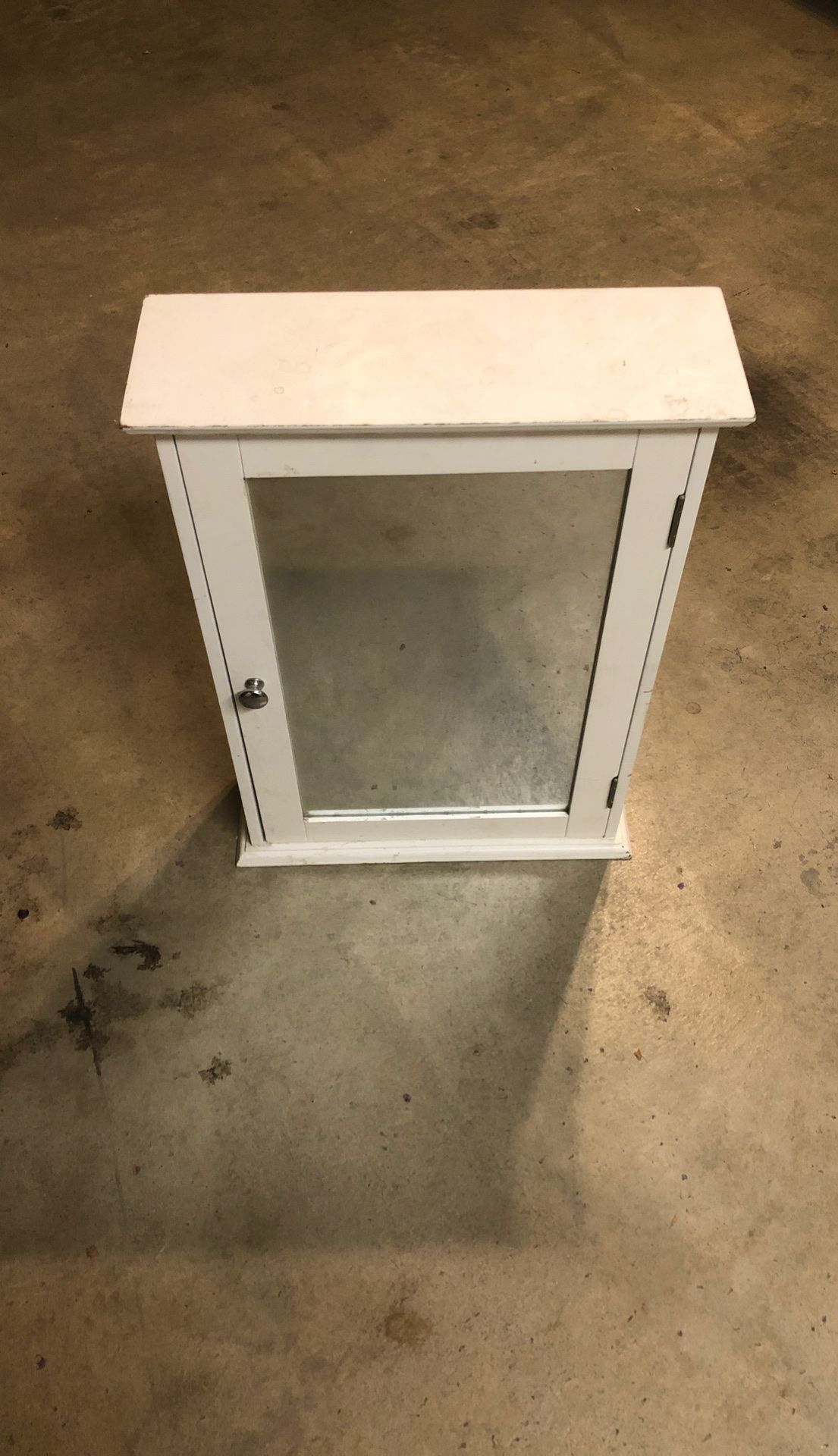 Bathroom wall cabinet with mirror