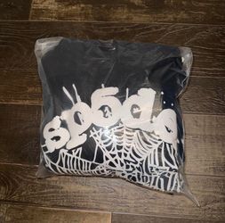 Spider hoodie black