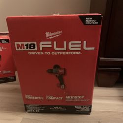 M18 Fuel 1/2” Hammer Drill/Driver - Cordless Power Tool