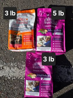 3 bags cat food ($20 firm)