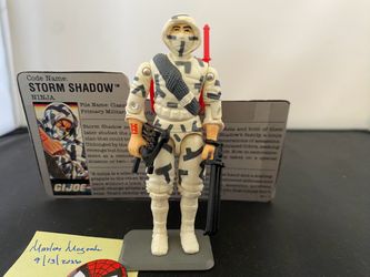 Vintage 1988 GI Joe Cobra Storm Shadow