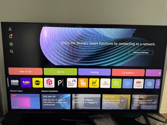 50 inch 4K LG Smart TV
